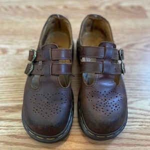Vintage Brown Doc Marten Mary Janes 🤎